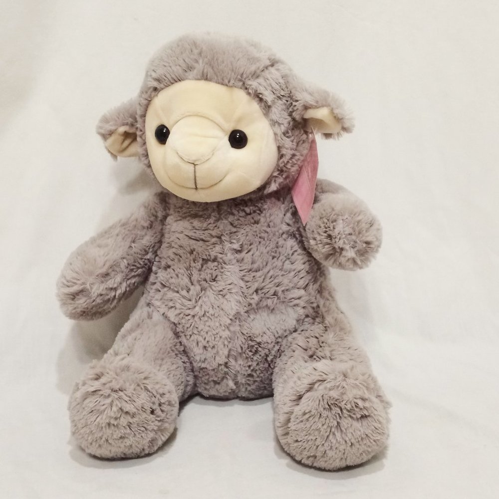 Gray Lamb Plush Stuffed Animal 12" Burton & Burton Sheep Easter Spring Farm
